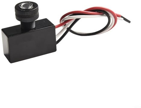 HpLive Twilight Sensor Photo Switch NK-301F 120-277V AC for Outdoor Lighting, Waterproof IP65, 200W/400W Load