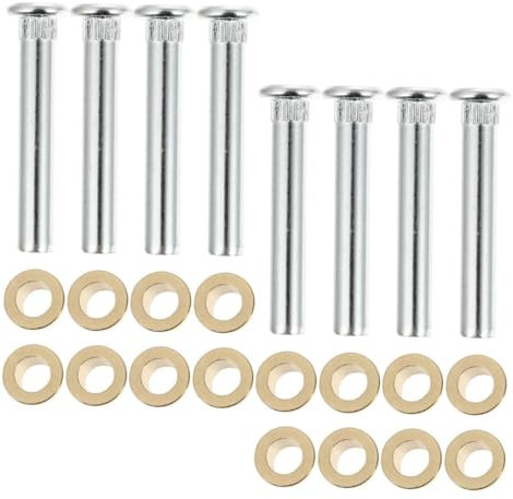 HEALEEP 8pezzi Kit Di Riparazione Per Cerniere Portiera Lega Di Alluminio Compatibile Con Soluzione Per Usura e Stabilità Della Porta