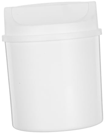 IMIKEYA Poubelle De Bureau Mini Avec Couvercle Basculant Compacte Pour Table Corbeille à Déchets Pour Petits Espaces