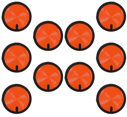 MOLUCKFU 10pcs Baseboard Heater Knobs Replacement Adjustable Electric Radiator Thermostat Control Dial Switch for Appliance Repair and Easy Temperature Adjustment