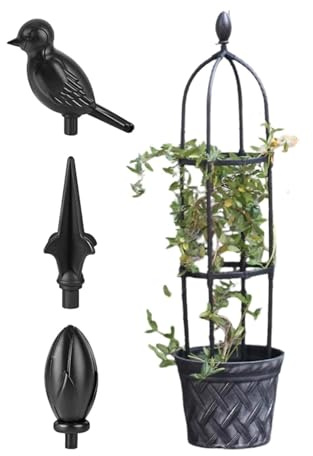 Tutor obelisco para plantas trepadoras Soporte Para Flores Resistente Al