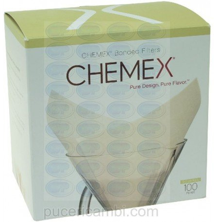 Lot de 100 filtres pour Chemex 1235044.