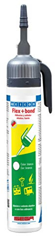 WEICON Flex+bond® | 200 ml | Elástico, alta fuerza adhesiva | Blanco