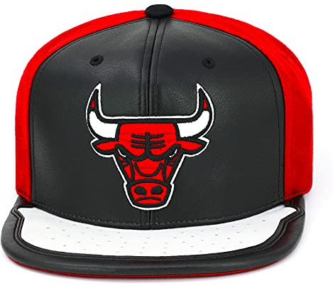 Mitchell & Ness Chicago Bulls Day One justerbar keps med spänne, svart/vit, One Size