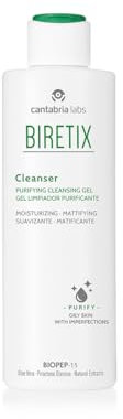 Cantabria Labs Biretix Cleanser - Gel Limpiador Activo Purificante, 200 Mililitros