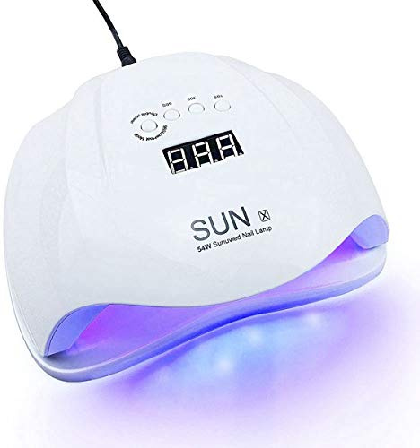 Gallaxy X 54 W Machine De SÉChage De Ongles Uv Led Lampe Pour SÉChoir À Ongles Professionnel LumiÈRe Blanche Machine À SÉChage Rapide Nail Art Outils Prise EuropÉEnne
