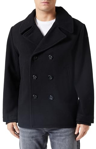 Schott NYC - Cabaña para hombre, Negro, S