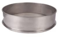 INTCHE Tamiz de acero inoxidable de 30 cm para máquina de tamiz vibrante de harina china eléctrica (color: 10 cm de altura)