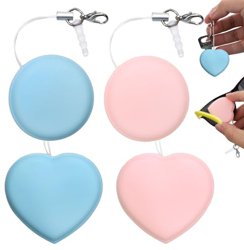 XIHIRCD 4pcs Macaron Phone Screen Cleaner, Round & Heart Shaped Cute Cell Phone Screen Wipe Pendant Keychain Lens Cleaning Tool Smartphone Accessories for Glasses, with Anti-Dust Plug