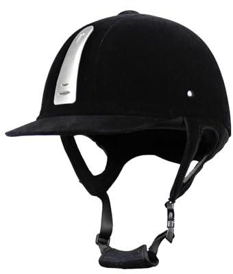 Fenteer Reithelm für Herren und Damen, Starter-Reithelm, leicht, professionell, stoßdämpfend, robuste Reitausrüstung, S