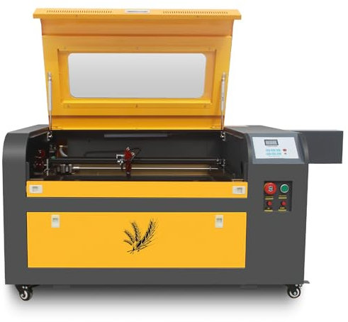Furvveerr CO2 Laser Graviermaschine 60W Lasergraviermaschine CO2 600mm x 400mm Lasergravur Maschine Laser CO2 Ausgestattet mit EFR Laserröhre und M3 Mainboard