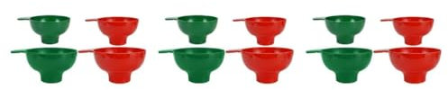 DECHOUS 3 Set Imbuto A Bocca Larga Shaker Per Proteine ​​Tazze Con Coperchi E Cannucce Barattoli Di Con Coperchi Mini Barattoli Di Per Marmellata Bottiglie Fiocchi 4 pezzi * 3