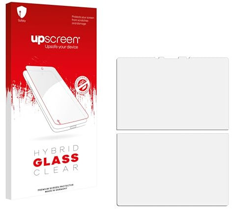 upscreen Screen Protector Film compatible with Lenovo Yoga Book 9i Gen 10-9H Glass Protection, Extreme Scratch Resistant