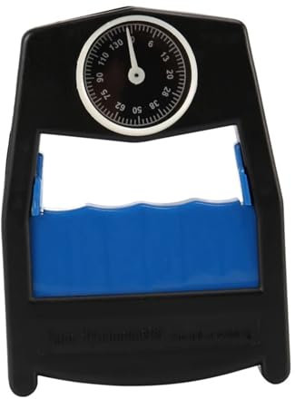 TIEOAXFT Dinamometro Manuale Misuratore di Potenza di Presa Misuratore di Forza di capacità 130Kg/286Lbs