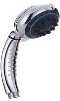 DONFAMDS Six Gear Adjustable Handheld Showerhead with Leak Design Water Saving Multi Function Rainfall Shower Head for Bathroom Built in Filter and Slip Handle Interface