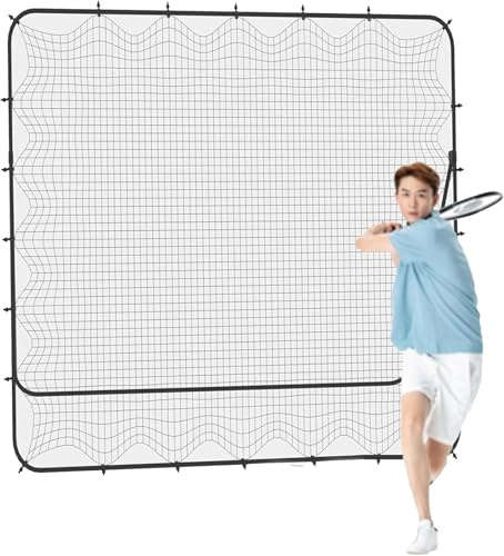 Tennis Rebounder Netz, Multisport-Trainer für Tennis, Pickleball & Tischtennis-Praxis, tragbares Design für Outdoor- & Indoor-Training