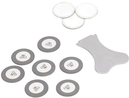 ZDETGU 10-teiliges 20-mm-Keramikscheiben-Set für Luftbefeuchter und Nebelmaschinen, Zerstäuber-Ersatzteile