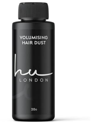 HU London Volumising Hair Dust for Men – Instant Volume & Texture Powder, Matte Finish, Lightweight Styling Powder, 20g