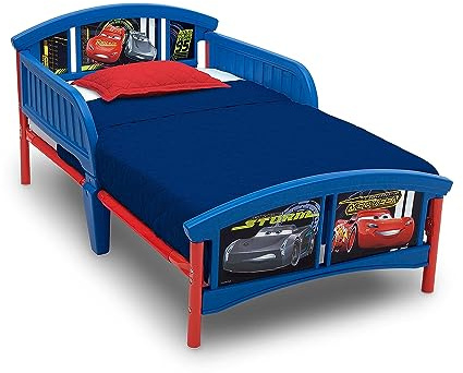 Delta Children Plastic Toddler Bed, Disney/Pixar Cars