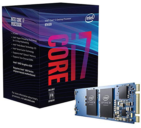 Intel Core i7-8700 Processeur 3,2GHz 12M LGA1151 avec Option mémoire 16 Go Bleu