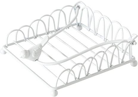 BOLTZE Serviettenhalter 2-er Set Eisen Weiss