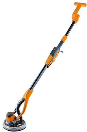 Feider - Ponceuse Girafe - 400W 225mm Moteur Brushless, 7 Vitesses, Démarrage Progressif, Télescopique 120-205cm, 6 Abrasifs, Poignée Soft Grip, Adaptateur Aspirateur - FPG-INDUCTION-1