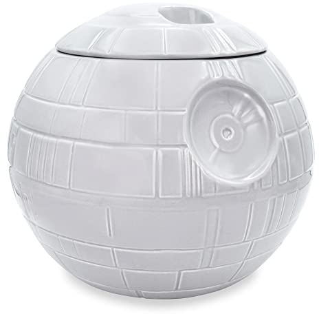 Star Wars Death Star Ceramic Cookie Jar Container | 10 Inches Tall
