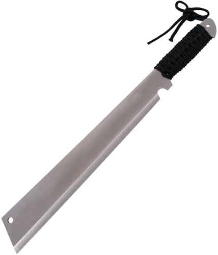 G8DS Bushcraft Messer Machete Basic Inklusive Nylon-Scheide Gürtel Messer Survival Messer scharfes Jagdmesser Überlebensmesser Outdoor Messer für Wandern Camping Garten