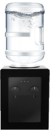 TAPMING Dispensador de agua filtrada enfriador de agua y dispensador de agua en el mostrador 550W Oficina Dispensador de agua caliente y fría 270 x 235 x 370 mm