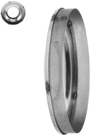 TOKIDNY Cotton Candy Machine Spinner Head Cover 10Cm Stainless Steel Mesh Filter Commercial Cotton Candy Accessory Sugar Floss Sieve Replacement Part