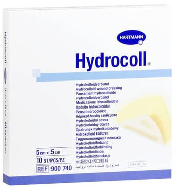 HYDROCOLL Wundverband 5x5 cm 10 St