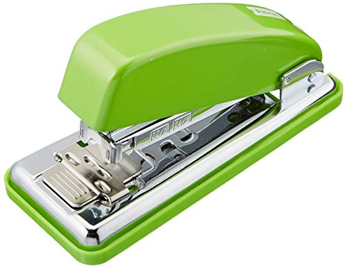 Petrus 626513 - Grapadora de Oficina Mod. 226 WOW Verde, Capacidad 30 Hojas, Tecnología de Impacto Directo Patentada, Grapado Cerrado, Abierto y Clavado, Incluye Cajita de 200 Grapas