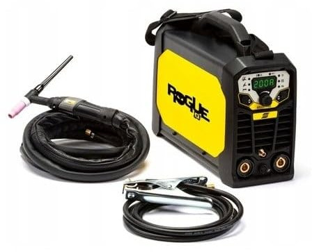 ESAB Rogue ET 180i TIG Welding Machine with Burner and Accessories