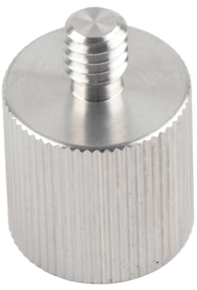 Hilitand Laser Leveler Stativadapter, 5/8 Buchse auf 1/4 Stecker Mikrofonschraube Adapter für Mikrofonständer, Kamera