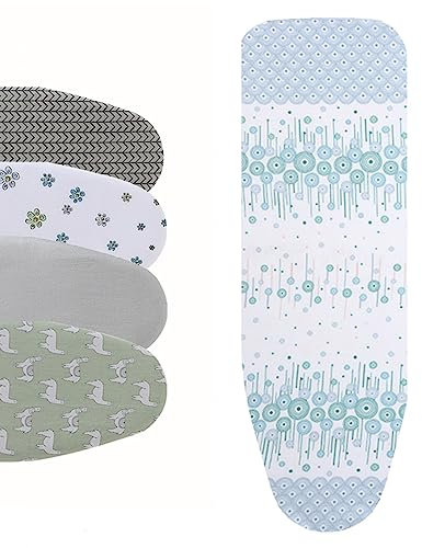 Copriasse E Cuscinetto Per Asse Da Stiro, Copriasse Da Stiro Resistente Al Calore, Con Rivestimento In Alluminio, Resiste A Bruciature E Macchie, Per Una Stiratura Perfettamente Liscia ( Color : Lolli
