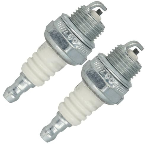 2 stücke Rasenmäher Zündkerzen for Champion for RCJ7Y Zündkerze Multipacks Garten Power Ausrüstung Zubehör