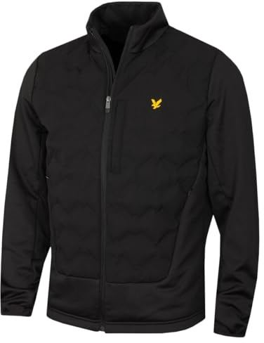 Lyle & Scott Mens Welded Check Chest Pocket Warm Regular Fit Fleece Jacket