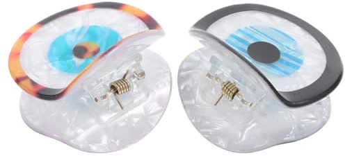 Healvian 2 Stück Haarklammern Mit Bösem Blick Blau Kleine Haarklammern Für Mädchen Und Damen Modische Haarschmuck Clips Für Alltag Schule Büro Und Freizeit