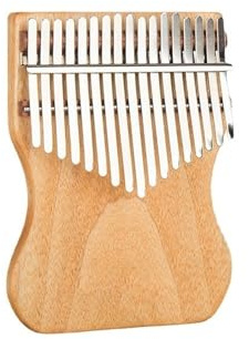 Anfänger Kalimba Das Kalimba-17-Einsteiger-Musikinstrument mit kleiner Taille und Daumenklavier vom Bretttyp ist eine einfache und leicht zu erlernende Kalimba