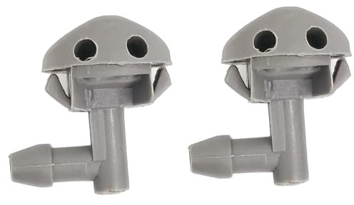 Rufutle Scheibenwaschdüse für Opel Calibra A C89 M07 Combo MPV 71 Corsa B S93 F08, 2 Stück Scheibenwaschdüsen 1451181