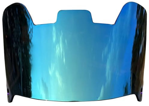 WNXGNHO Youth Football Eye Shield Klare Visoren Erwachsene Fußballvisoren Klar Fußballhelme Visoren Kratzfest