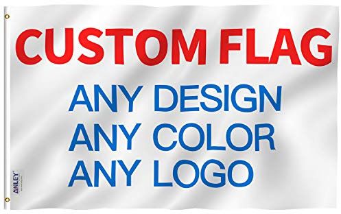DOHXQM Benutzerdefinierte Gartenflaggen Gestalten Sie Ihr eigenes Logo Bild 3X5 Ft Fügen Sie Ihren Text hinzu einseitig Druck Personalisierte Flagge Erstellen Sie Ihr eigenes Geburtstag Banner