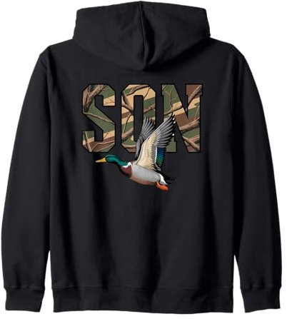 Son Duck Jagd Camo Outdoor Passion Kapuzenjacke