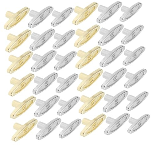 Sosoport 24PCS Music Box Winding Key Replacement with Bar Handles Compatible with Multiple Snow Globe and Music Box Models Ergonomic Design for Easy Turning and Secure Grip