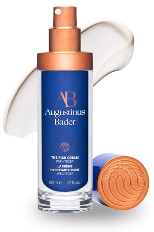 Augustinus Bader The Rich Cream – Luxury Face Cream – Hydrating and Nourishing Face Moisturizer – Facial Moisturizer for Wrinkle Reduction and Cellular Renewal – For Men and Women – 1.7 fl oz