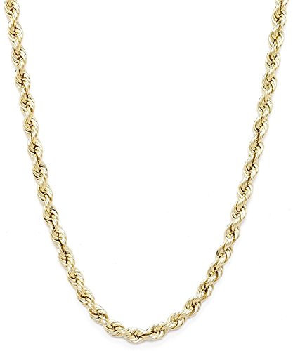 PRINS JEWELS 18 Karat 750 Gold Kordelkette Gelbgold Unisex - 4.40 mm. Breit (65)