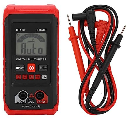 Digital Multimeter Kit 4000 Counts Smart High Accuracy Non Contact Automatic Ranging Ohm Amp Volt Tester, Accurately Measures Voltage Current Meter