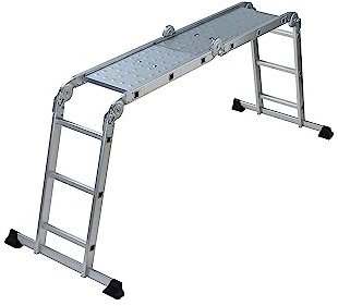 Gierre-AL900D-Escalera multifunción articulada de aluminio EN131 Multipla