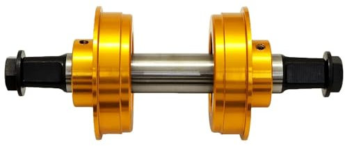 YST BMX American Sealed Bearing 127mm Bike Tretlager, Gold, YT2892