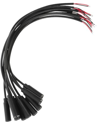 CAXUSD 10pezzi Cavo Audio Femmina Mono Con Filo Aperto Cavo Aux Per Riparazione Auricolari e Cuffie Connettore Jack Per Telefono e Dispositivi Di Gioco